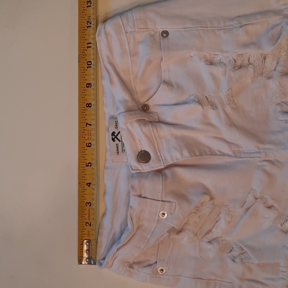Hammer Jeans medium white distressed jean shorts - Picture 9 of 9